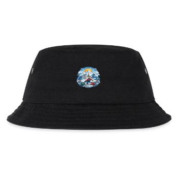 Mailänder Winterabenteuer im Schnee - Kinder Bucket Hat - Schwarz - Vorne