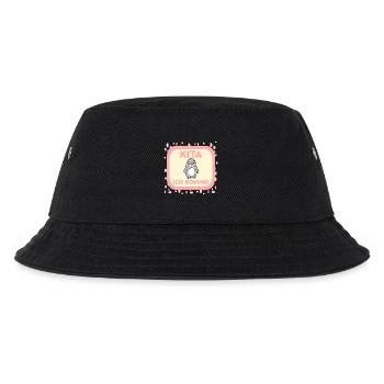 Erster Tag KITA - Kinder Bucket Hat - Schwarz - Vorne
