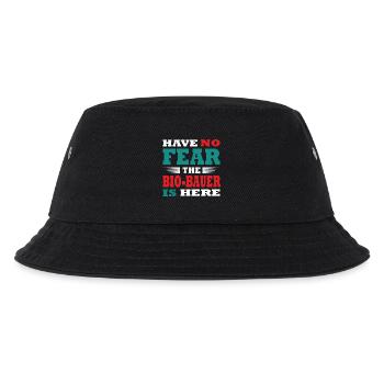 Have no Fear the Bio-Bauer is here Outfit - Kids’ Bucket Hat - black - Front