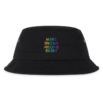 make racism wrong again - Kids’ Bucket Hat - black - Front