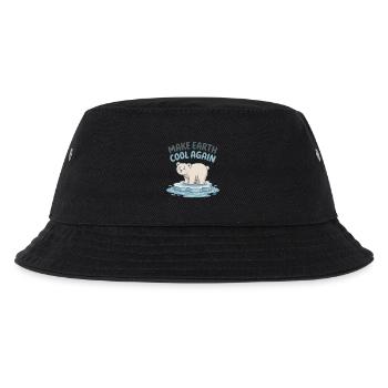 Mach die Erde wieder kühl - Kinder Bucket Hat - Schwarz - Vorne