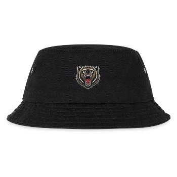 Grizzly Sauvage Colère Logo Mascotte Ours - Bob Enfant - noir - Devant