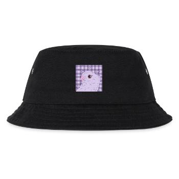 pretty pink purple dove - Kids’ Bucket Hat - black - Front