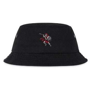 Spartan Spear Attack Mascot Spartan Spear - Kids’ Bucket Hat - black - Front