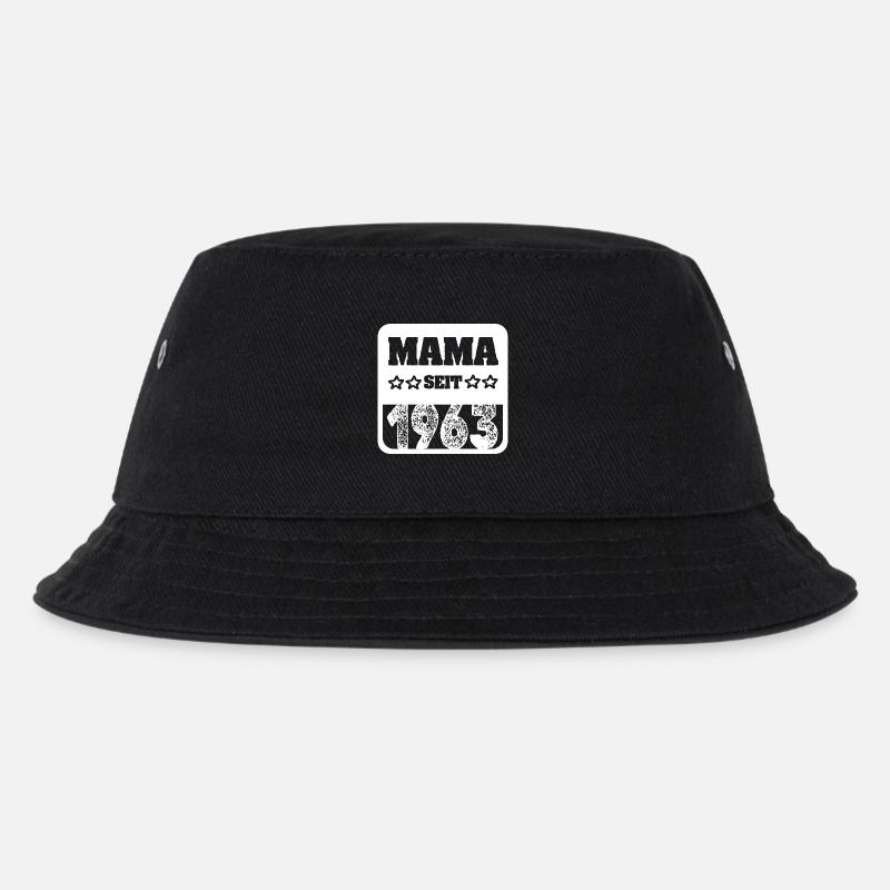 Geburt 1963 - Kinder Bucket Hat - Schwarz