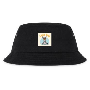 Faultiertag – Esel-Entspannung - Kinder Bucket Hat - Schwarz - Vorne