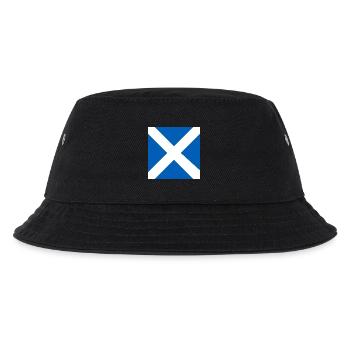 Zeig deine Farben – Schottland - Kinder Bucket Hat - Schwarz - Vorne