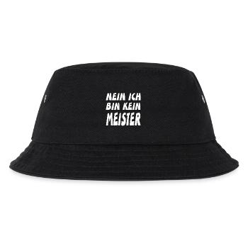 Meister - Kinder Bucket Hat - Schwarz - Vorne