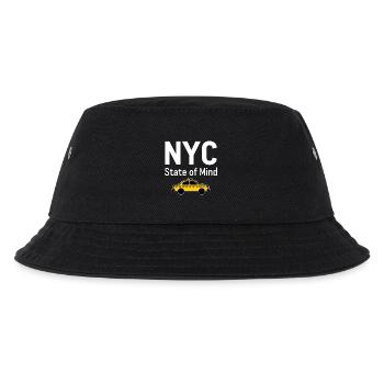 NYC State of Mind New York City Taxi Vibes - Kinder Bucket Hat - Schwarz - Vorne