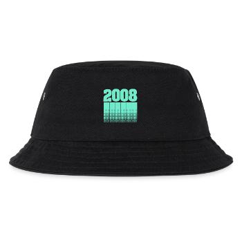 2008 - Kinder Bucket Hat - Schwarz - Vorne