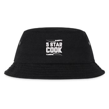 5_star_cook- - Kids’ Bucket Hat - black - Front