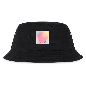Werte Solidarität - Kinder Bucket Hat - Schwarz - Vorne
