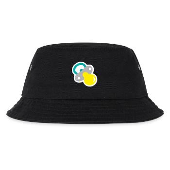schnuller - Kinder Bucket Hat - Schwarz - Vorne