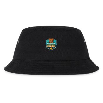 Kleiner Bär: Grosser Hunger Logo - Kinder Bucket Hat - Schwarz - Vorne