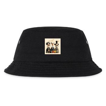 Zukunft erfinden - Kinder Bucket Hat - Schwarz - Vorne