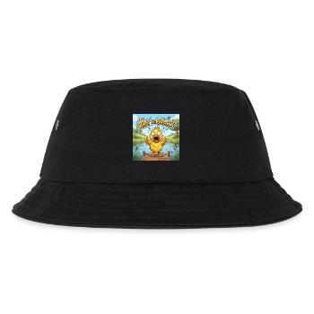 What the Quack!? - Kinder Bucket Hat - Schwarz - Vorne
