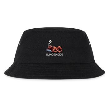 Hundemüde Bordeaux Dogge Bordeauxs Bordeaux Doggen - Kinder Bucket Hat - Schwarz - Vorne