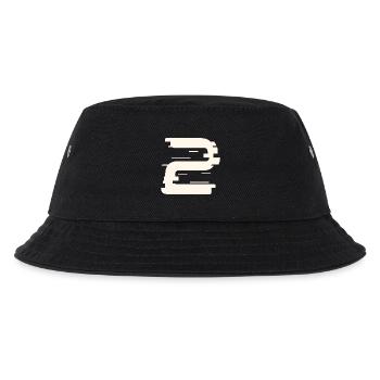 2 - Kinder Bucket Hat - Schwarz - Vorne