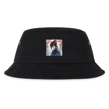 Hanfu under cherry blossoms - Kids’ Bucket Hat - black - Front