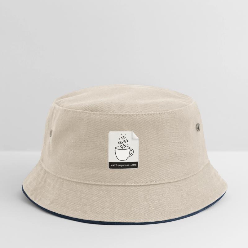 Kaffeepause.exe - IT Programmieren Informatik Code Kinder Bucket Hat