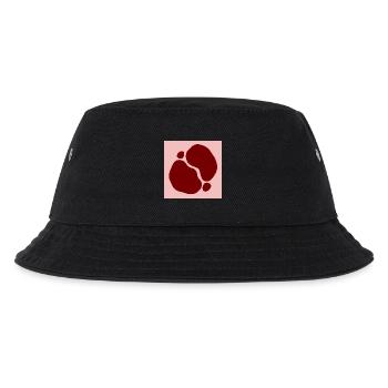 Conception des formes organiques rouges - Bob Enfant - noir - Devant