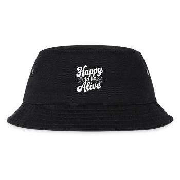 Happy To Be Alive - Kids’ Bucket Hat - black - Front
