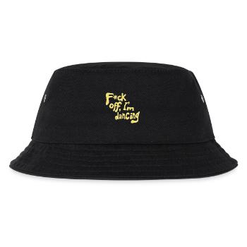F*ck off, I'm dancing - Kinder Bucket Hat - Schwarz - Vorne