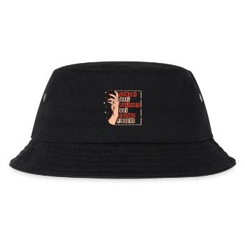 Nail Designer Nail Designer Cosmetics Nail Salon - Kids’ Bucket Hat - black - Front