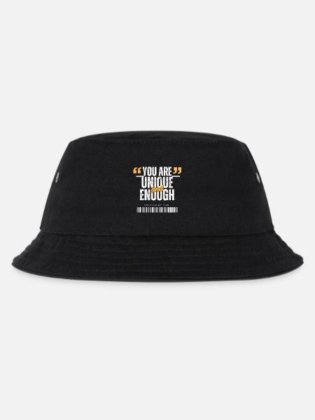 You_are_Unique - Kinder Bucket Hat - Schwarz