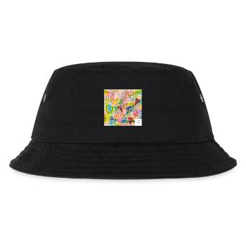 Graffiti JOY I statement styles I chrart2wear - Kids’ Bucket Hat - black - Front