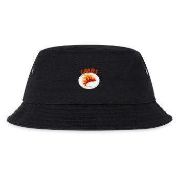 Carbs Croissant Snack - Kids’ Bucket Hat - black - Front