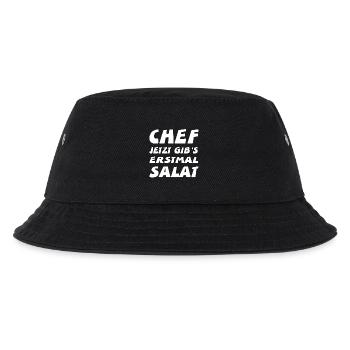 Chef - Kinder Bucket Hat - Schwarz - Vorne