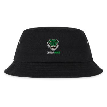 Crocodile MMA Fighter Savage Gym Beast - Kids’ Bucket Hat - black - Front