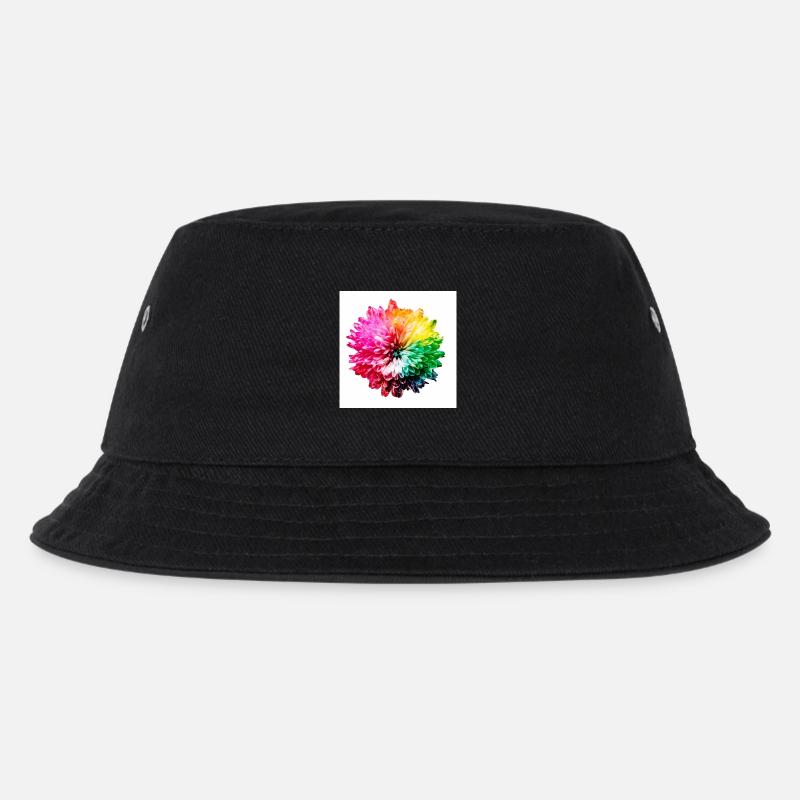 Explosion de la Fleur Arc-en-ciel - Bob Enfant - noir