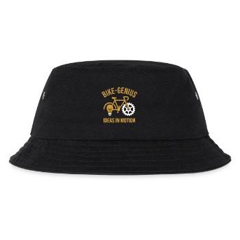 Ideen in Bewegungsfahrrad - Kinder Bucket Hat - Schwarz - Vorne