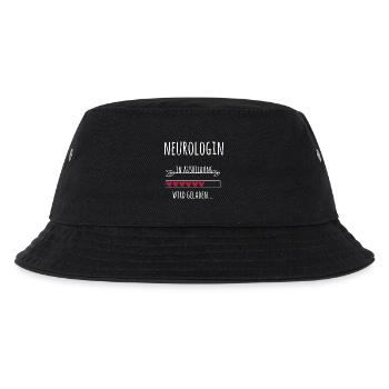 Neurologin Ausbildung Medizinstudium Ärztin - Kinder Bucket Hat - Schwarz - Vorne