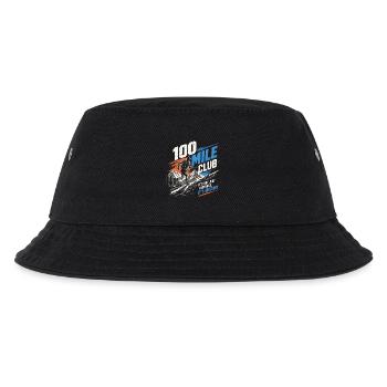 Trailrunning – 100-Meilen-Club - Kinder Bucket Hat - Schwarz - Vorne