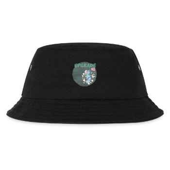 Jetzt mit Baby – Liebevolles Design für Eltern - Kinder Bucket Hat - Schwarz - Vorne