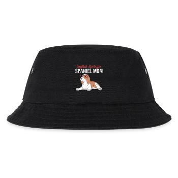 Springer Spaniel Hund - Kinder Bucket Hat - Schwarz - Vorne