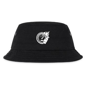 Turbo Boost Tuning Symbol - Kinder Bucket Hat - Schwarz - Vorne