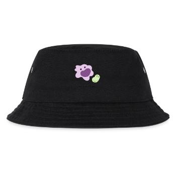 Niedlicher Makrophag und kleines Bakterium - Kinder Bucket Hat - Schwarz - Vorne
