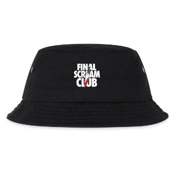 Final Scream Club Horror Design - Kids’ Bucket Hat - black - Front