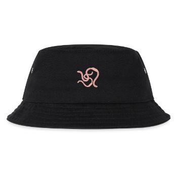 Regenwürmer Comic Tiere - Kinder Bucket Hat - Schwarz - Vorne