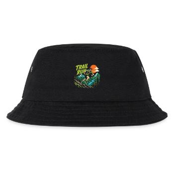Trail Run - Kids’ Bucket Hat - black - Front