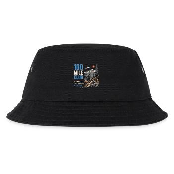 Trailrunning – 100-Meilen-Club - Kinder Bucket Hat - Schwarz - Vorne