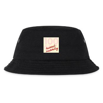 Kuddelmuddly 100 percent - chaos - Kids’ Bucket Hat - black - Front