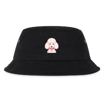 Poodle (Comic Portrait) - Kids’ Bucket Hat - black - Front