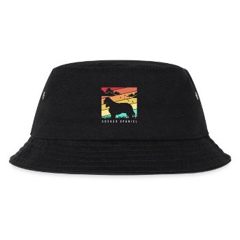 Cocker Spaniel - Kinder Bucket Hat - Schwarz - Vorne