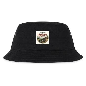 Landleben  - Kinder Bucket Hat - Schwarz - Vorne