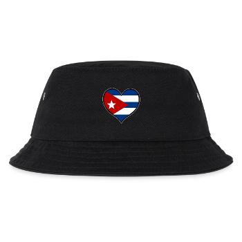 Le drapeau du Cœur de Cuba - Bob Enfant - noir - Devant